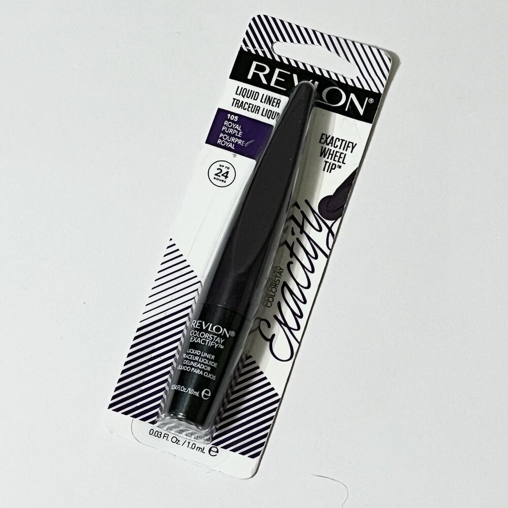 Revlon ColorStay Exactify Liquid Liner #105 Royal Purple Wheel Tip Waterproof
